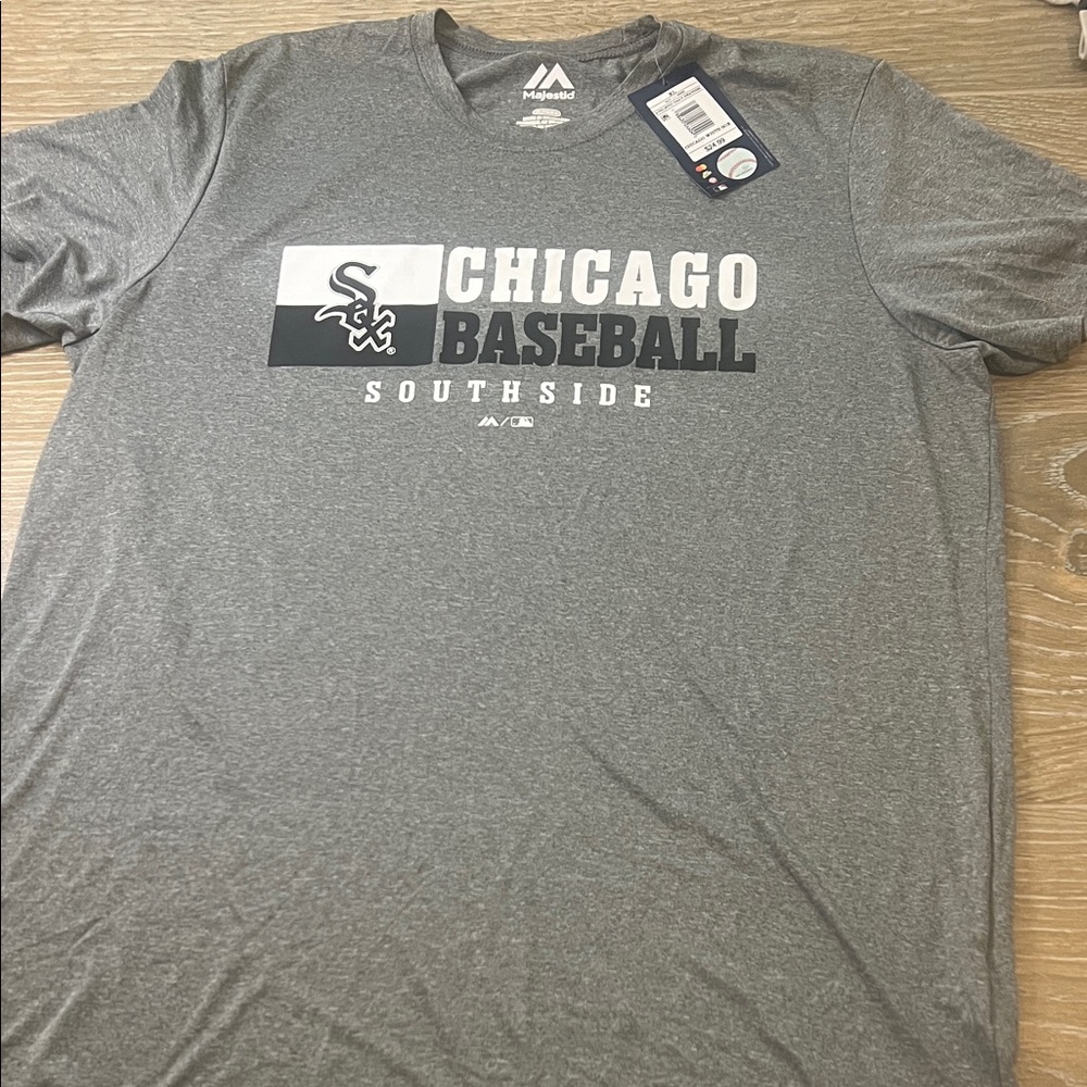 MLB White Sox Men’s Tagless Tee NWT Size XL